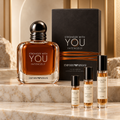 Emporio Armani Stronger With You Intensely Eau de Parfum decants in 2 ml, 5 ml and 10 ml sizes